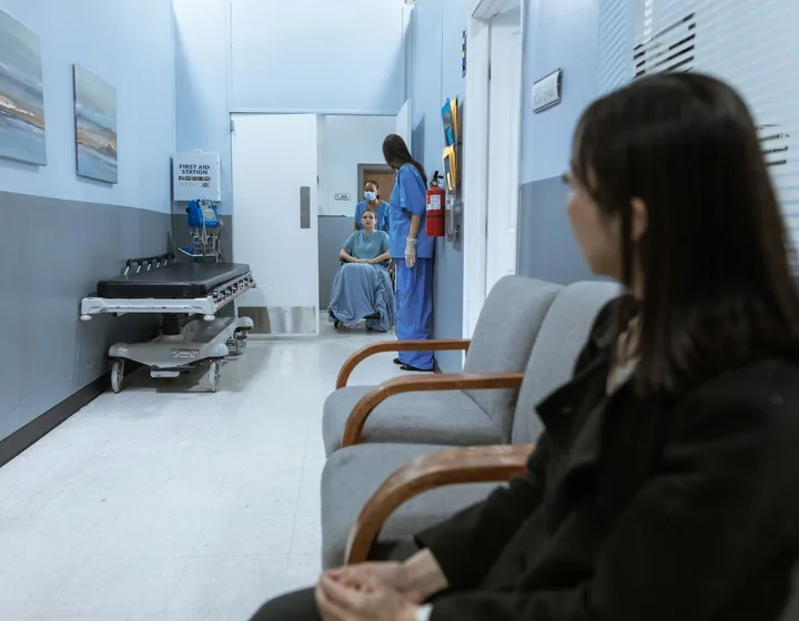 Čekárna veterinární ambulance TLAPKA